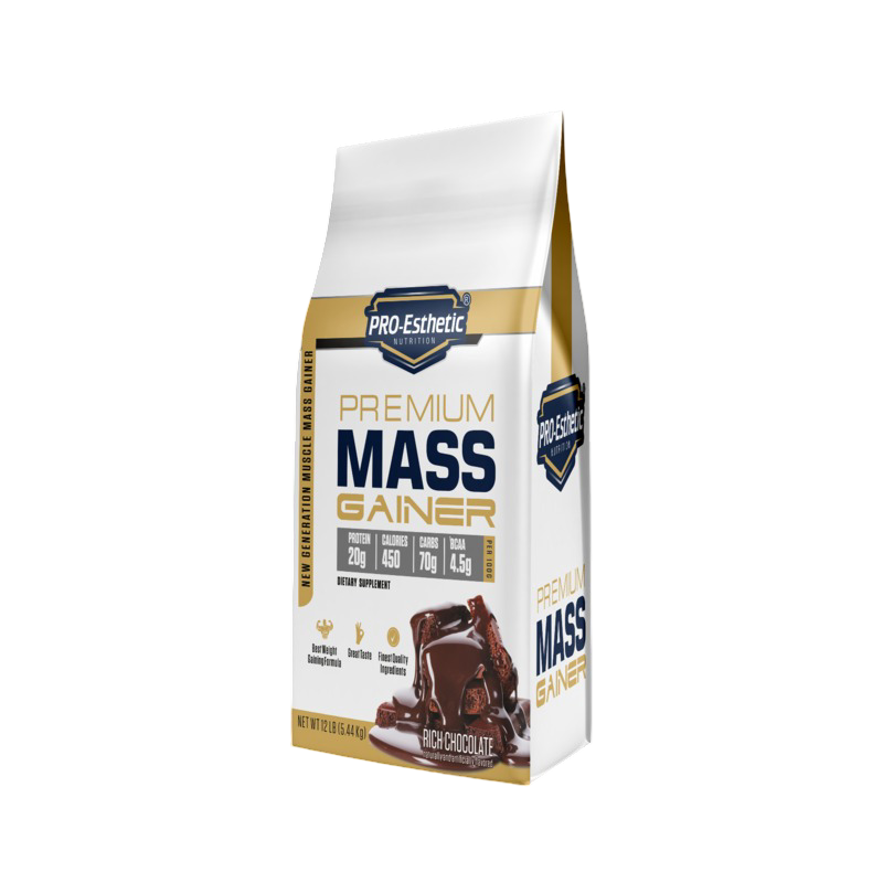 Pro Esthatic Nutrition Premium Mass Gainer 12lbs - Rich Chocolate Best Price in UAE