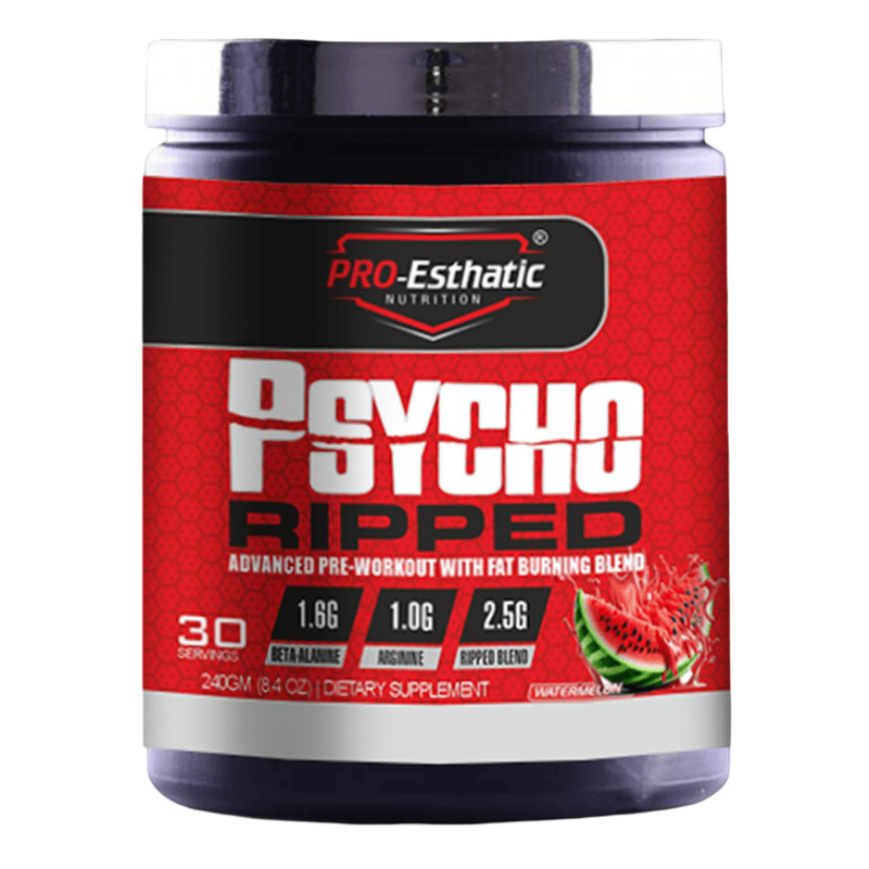 Pro Esthatic Nutrition Psycho Ripped 30 Serving - Watermelon
