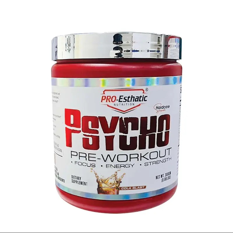 Pro-Esthatic Psycho Pre workout 40 Servings - Black Currant  Best Price in UAE