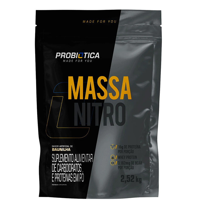 Probiotica Nitro Mass Refill 2.52Kg - Vanilla
