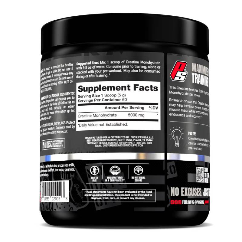 ProSupps Creatine Monohydrate 30 Servings 300 G Best Price in Dubai