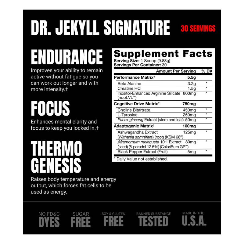 ProSupps Dr. Jekyll Signature Pre-Workout 20 Servings 348 G - Orange Best Price in Ajman