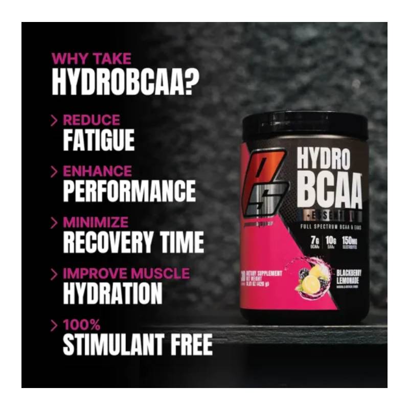 ProSupps Hydro BCAA + Essentials Full-Spectrum BCAA & EAA 30 Servings - Blue Raspberry Best Price in Dubai