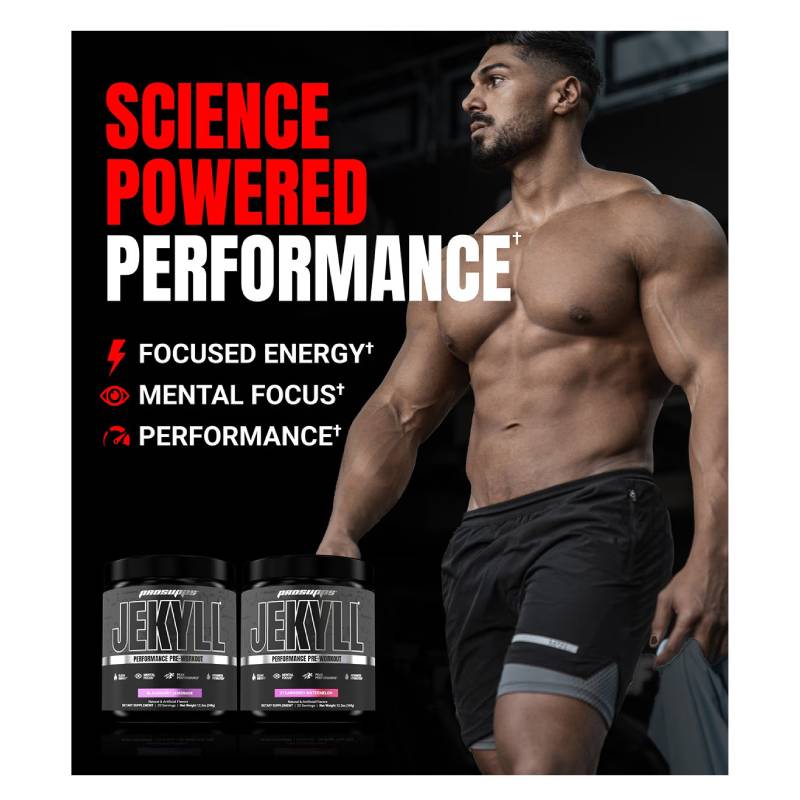 ProSupps Jekyll Performance Pre-Workout 20 Servings 348 G - Blackberry Lemonade Best Price in Ajman