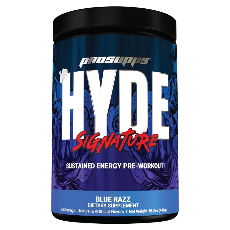 ProSupps Mr HYDE Signature Sustained Energy Pre Workout 30 Servings 216 G - Blue Razz