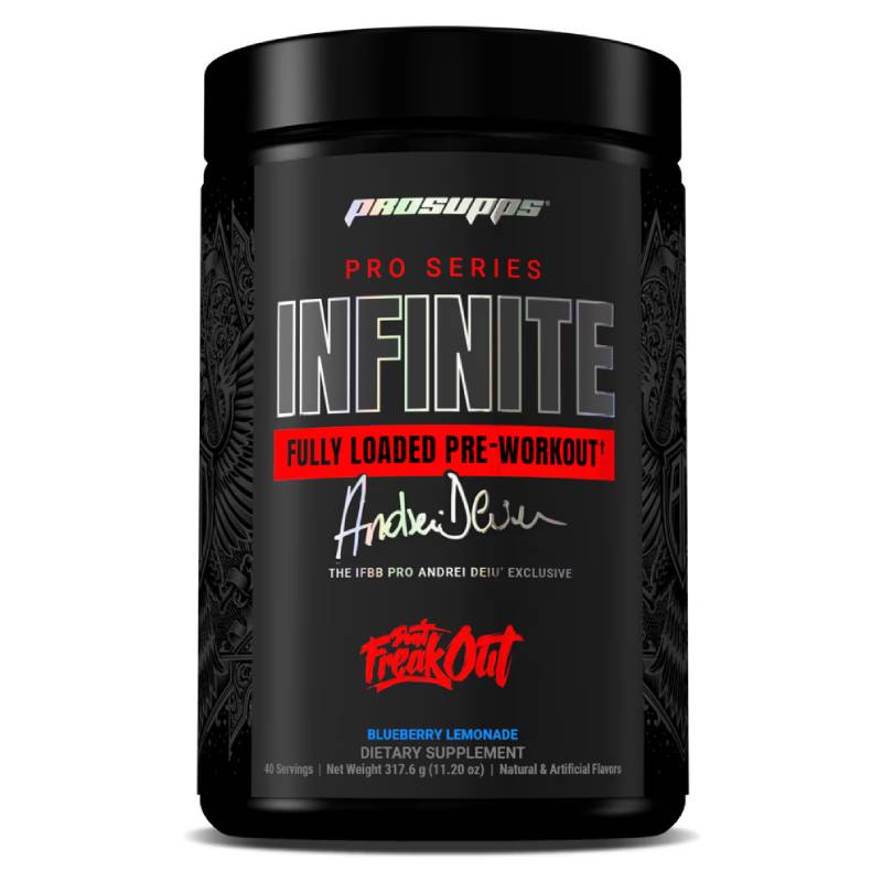 ProSupps Pro Series Infinite Fully Loaded Pre-Workout 40 Servings 311 G - Blueberry Lemonade