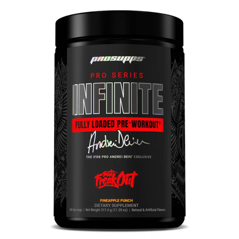 ProSupps Pro Series Infinite Fully Loaded Pre-Workout 40 Servings 311 G - Pineapple Punch