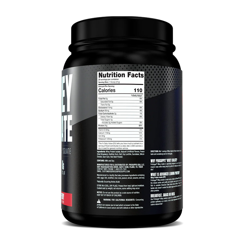 ProSupps Whey Isolate 2 Lb - Chocolate Ice Cream Best Price in Dubai