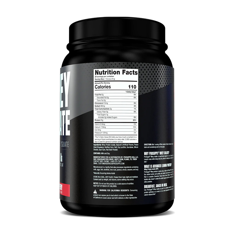 ProSupps Whey Isolate 2 Lb - Strawberry Best Price in Dubai