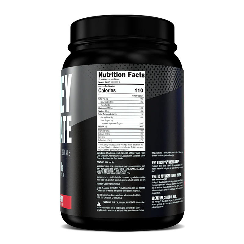 ProSupps Whey Isolate 2 Lb - Vanilla Cake Best Price in Dubai