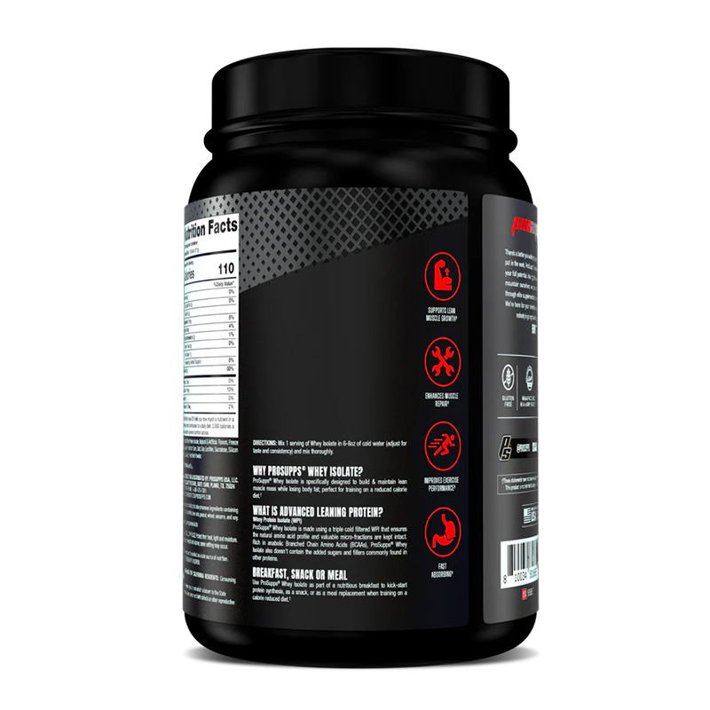 ProSupps Whey Isolate 2 Lb - Vanilla Cake Best Price in Abu Dhabi