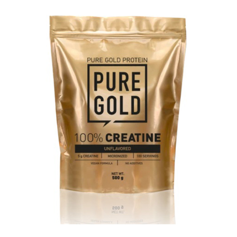 Pure Gold 100% Creatine 300 gm Unflavored Best Price in UAE