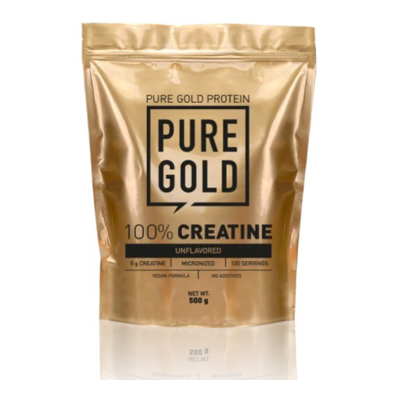 Pure Gold 100% Creatine 500 gm Unflavored Best Price in UAE