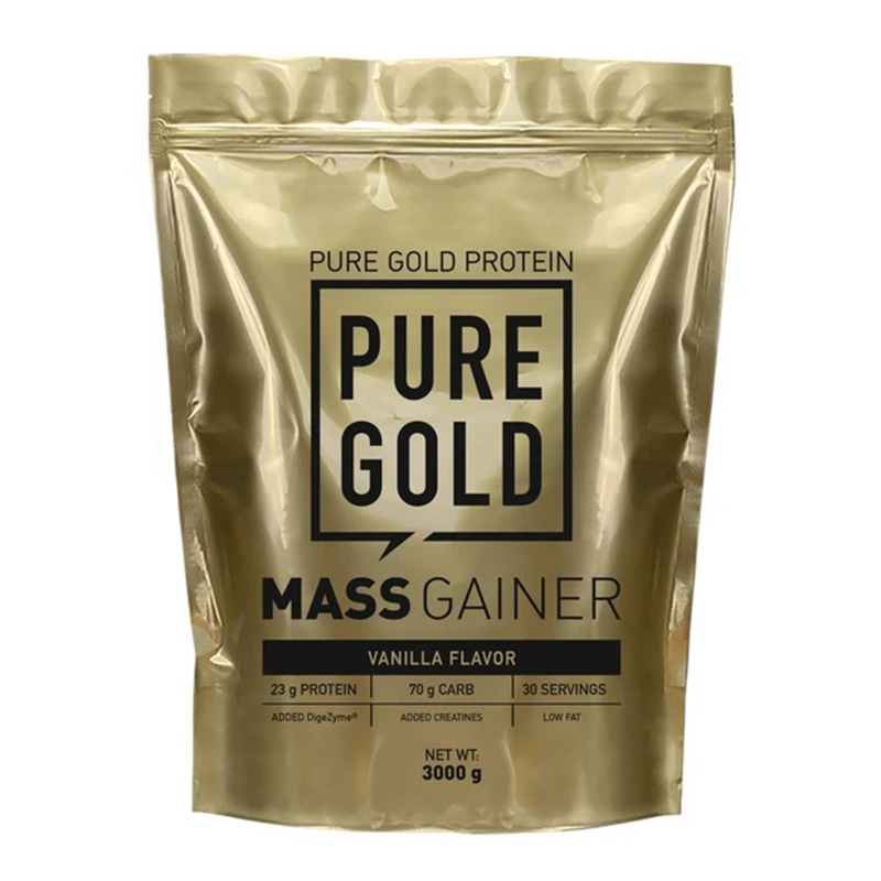 Pure Gold Mass Gainer 3000 gm Vanilla Cream Best Price in UAE