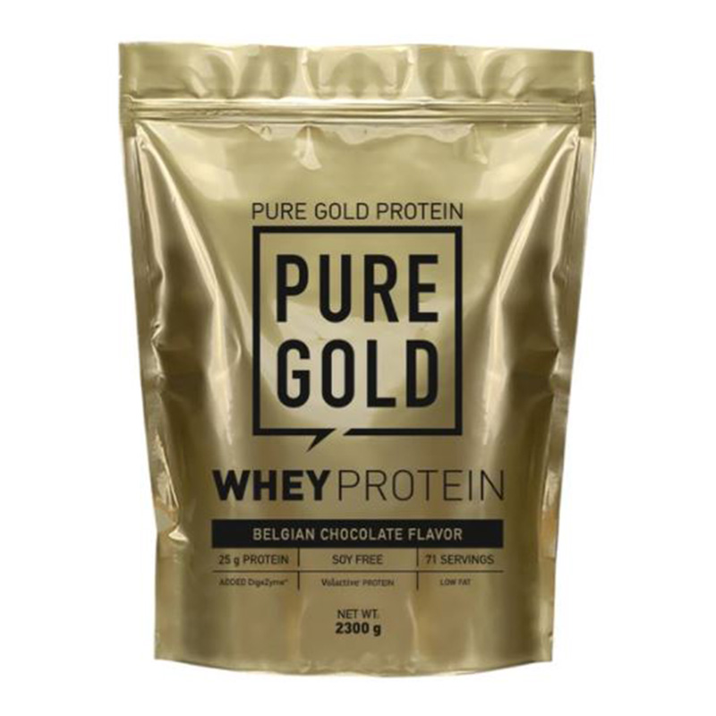 Pure Gold Whey Protein 2300 gm Belgian Chocolate Best Price in UAE