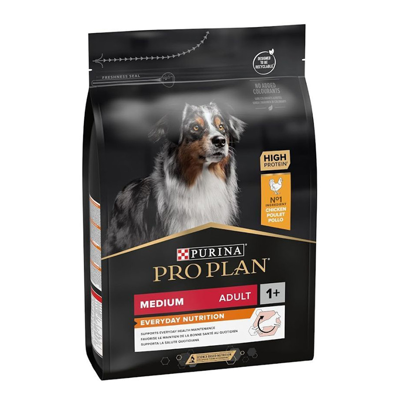 Purina Pro Plan Adult Dog Food Medium Every Day Nutrition Chicken 3 Kg Best Price in UAE