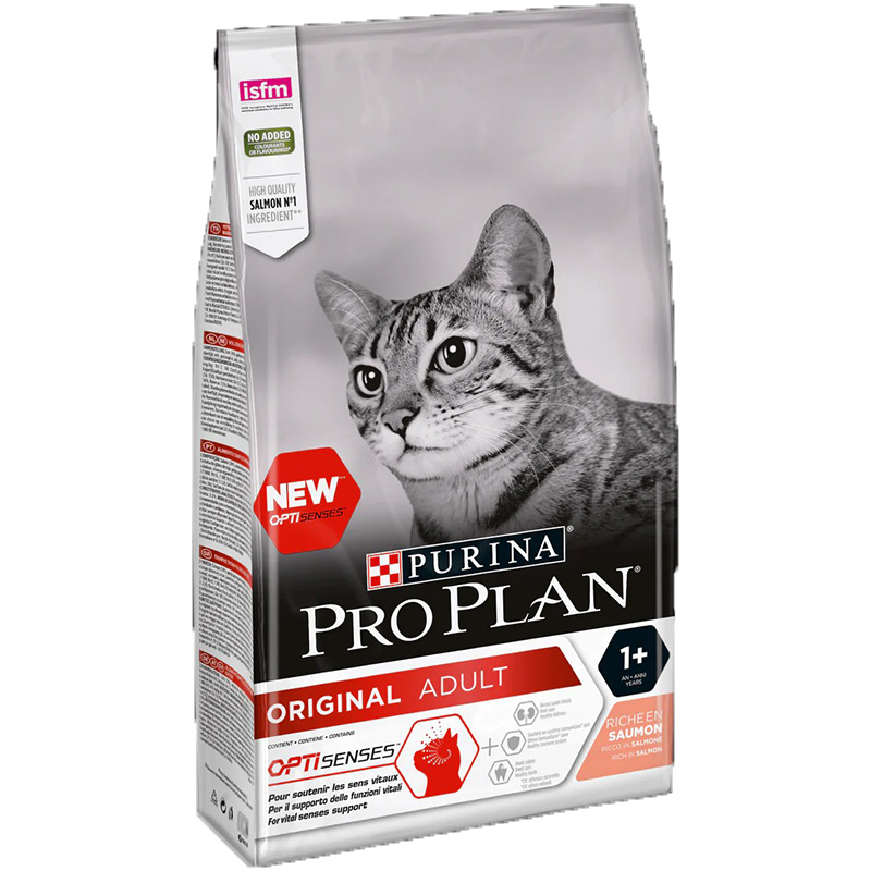 Purina Pro Plan Original Adult Cat Salmon Dry Food 1.5 Kg
