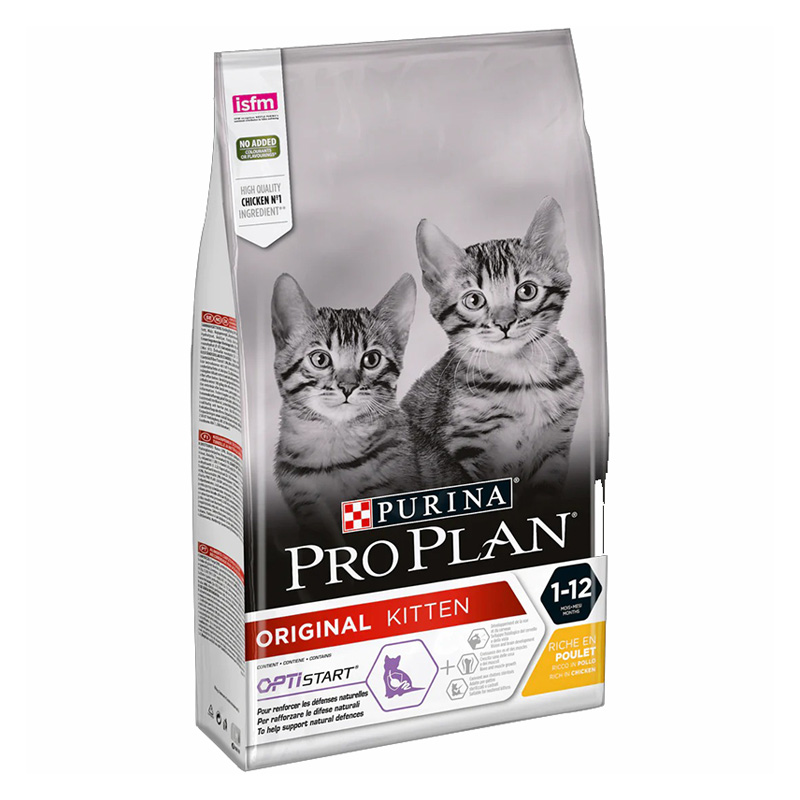 Purina Pro Plan Original Kitten 1-12 Months Chicken Dry Food 1.5 Kg