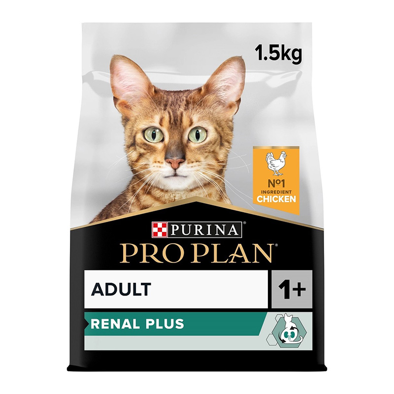 Purina Pro Plan Renal Plus Cat Chicken Dry Food 1.5 Kg