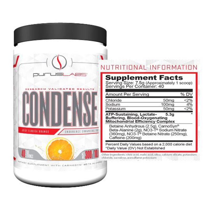 Purus Labs Condense Pre Workout 40 Serving Size Best Price in UAE