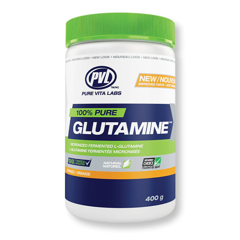 PVL 100% Pure Glutamine 400 G - Orange