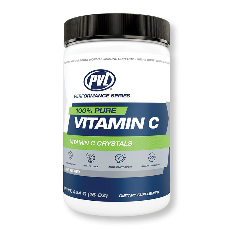 PVL 100% Pure Vitamin C Crystals 454 G