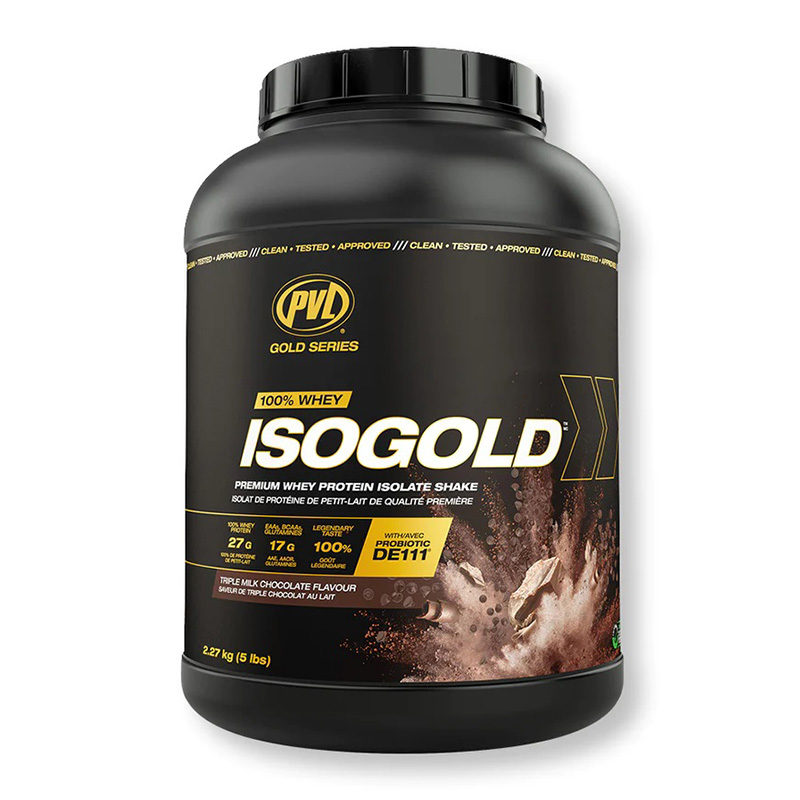 PVL Gold Series 100% Whey ISO Gold 2.27 KG - Triple Chocolate Milkshake