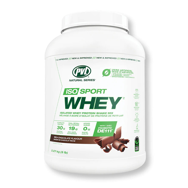 PVL ISO Sport Whey 2.27 KG - Rich Chocolate Best Price in UAE