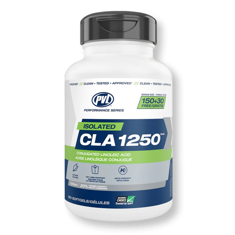 PVL Isolated CLA 1250 180 Softgels
