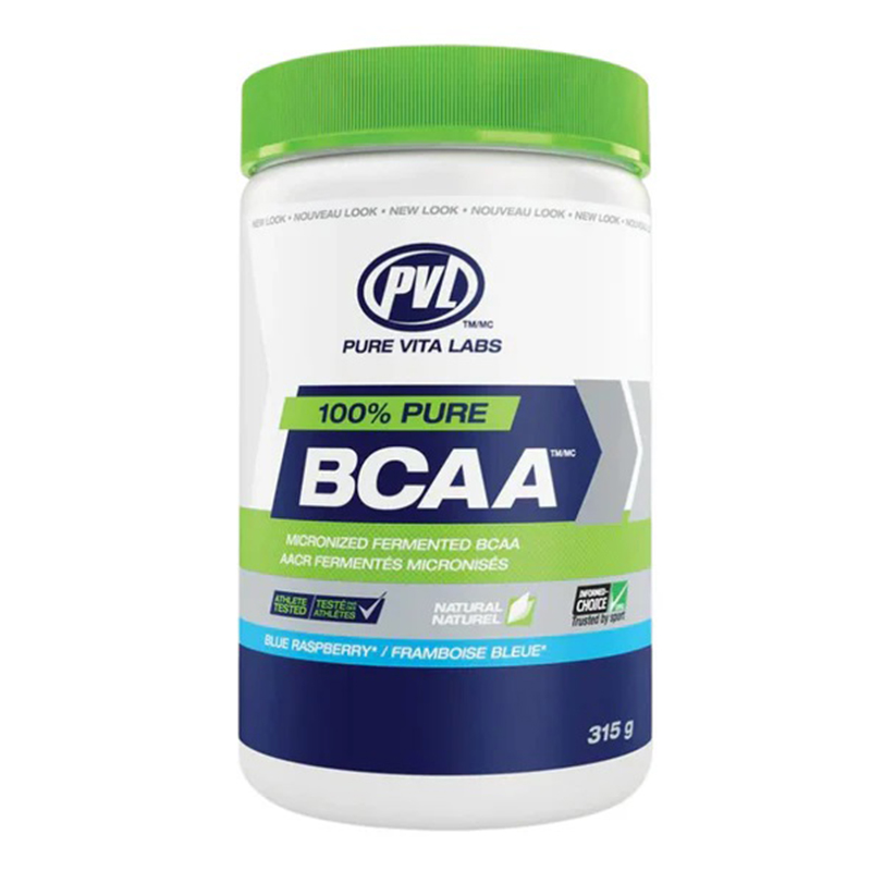 PVL Natural Series 100% Pure BCAA 315 G - Blue Raspberry