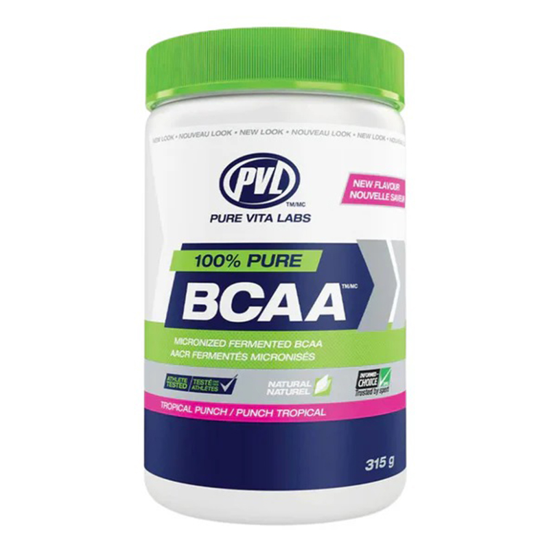 PVL Natural Series 100% Pure BCAA 315 G - Tropical Punch