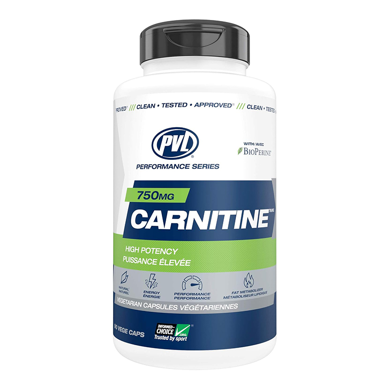 PVL Natural Series Carnitine 750 MG - 90 Capsules