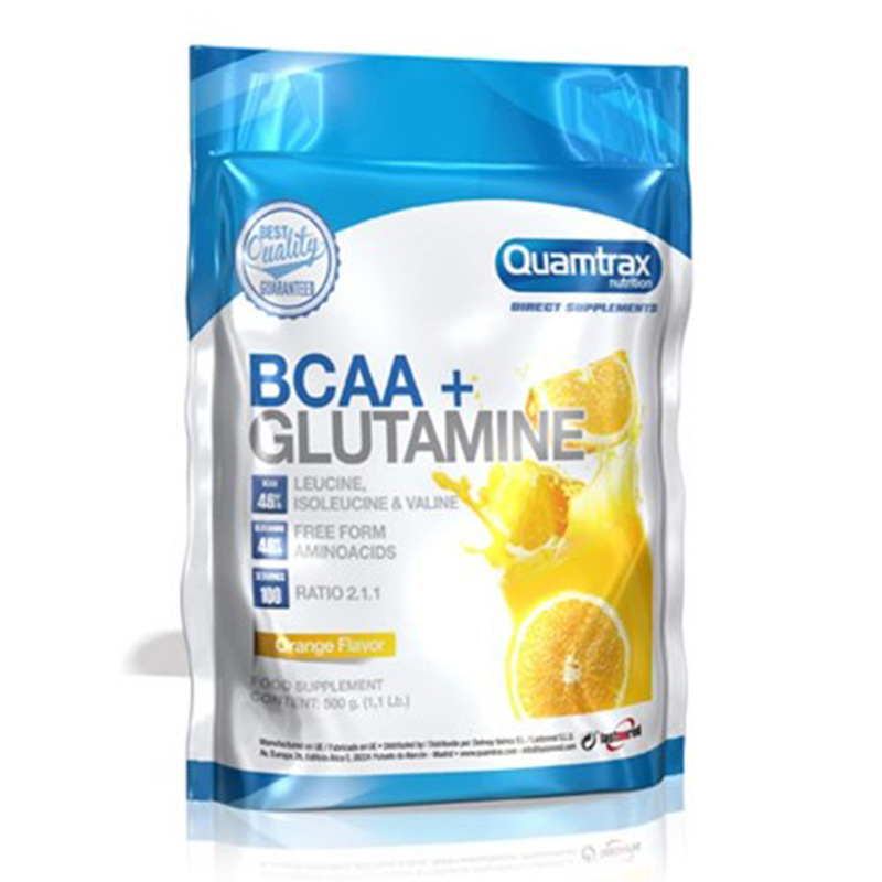 Quamtrax BCAA + Glutamine 500 gms