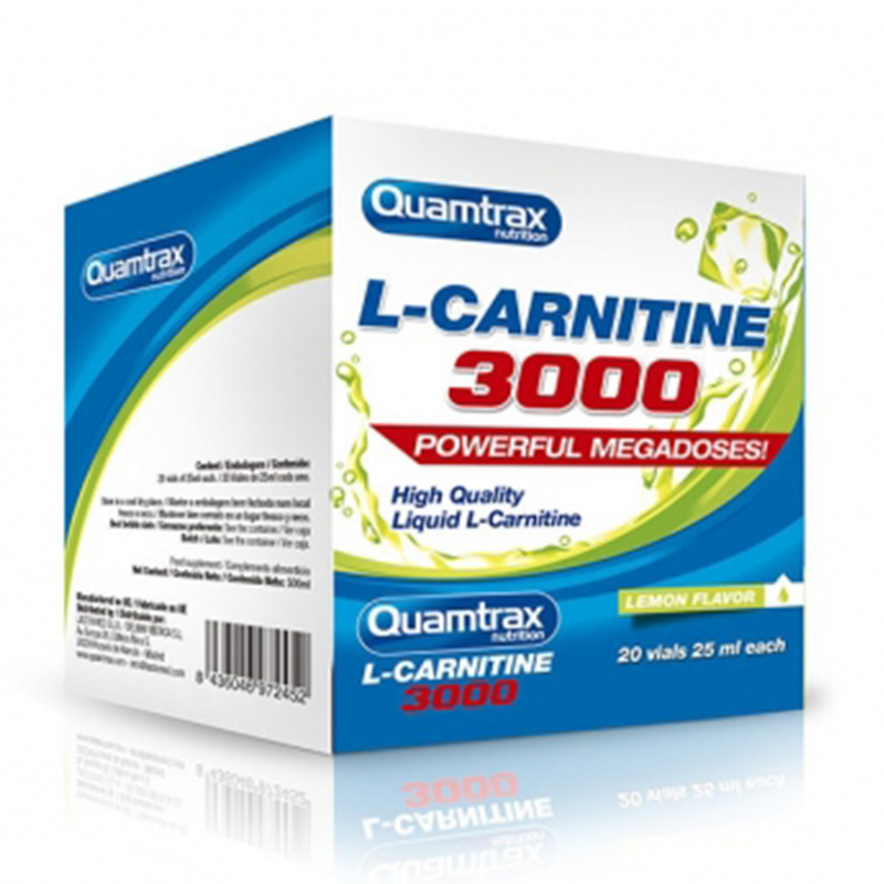 Quamtrax L Carnitine Shot 3000 - 20 Shots