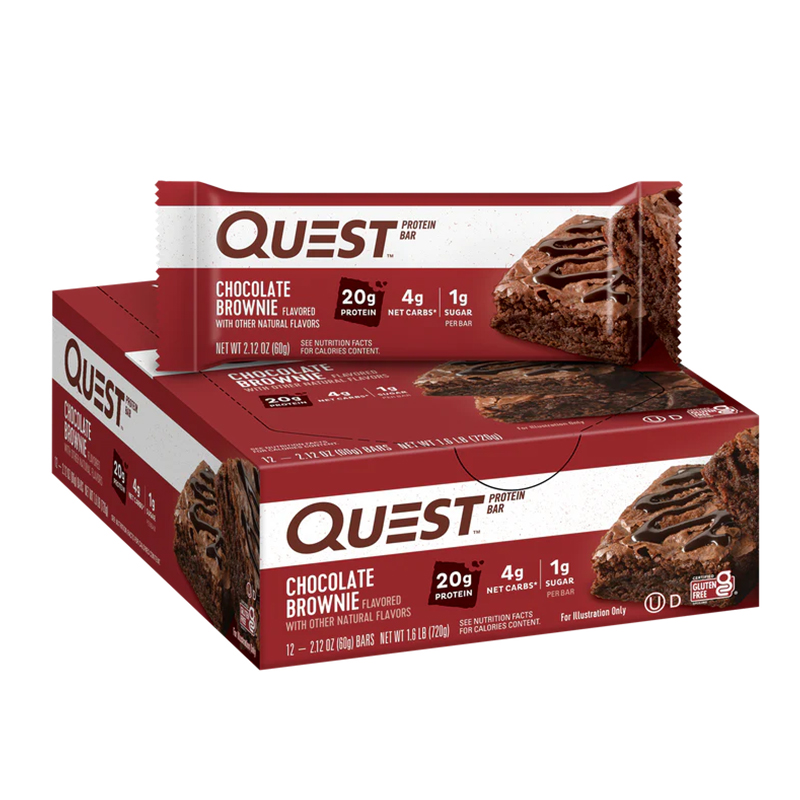 Quest Protein Bars 20 G 12 Pcs in Box - Chocolate Brownie