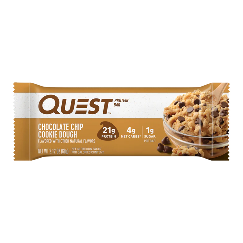 Quest Protein Bars 20 G 12 Pcs in Box - Chocolate Chip Cookie Dough Best Price in Abu Dhabi