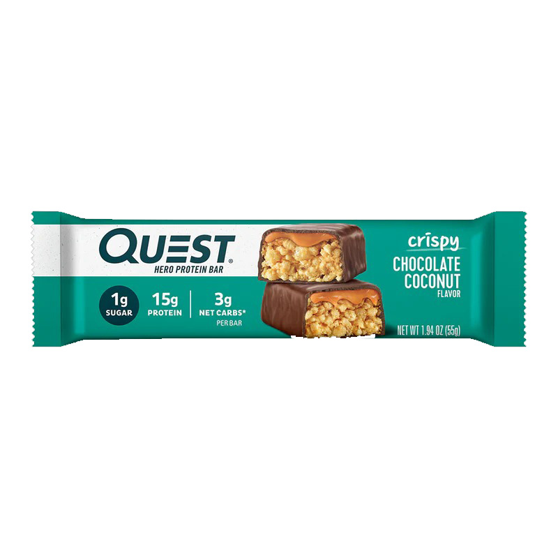 Quest Protein Bars 20 G 12 Pcs in Box - Chocolate Coconut Crispy Hero Best Price in Dubai