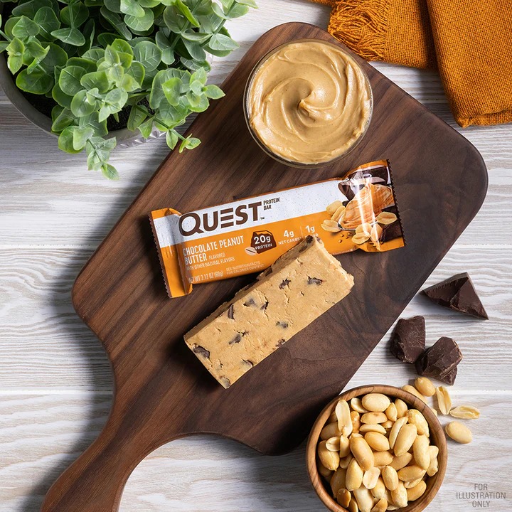 Quest Protein Bars 20 G 12 Pcs in Box - Chocolate Peanut Butter Best Price in Sharjah