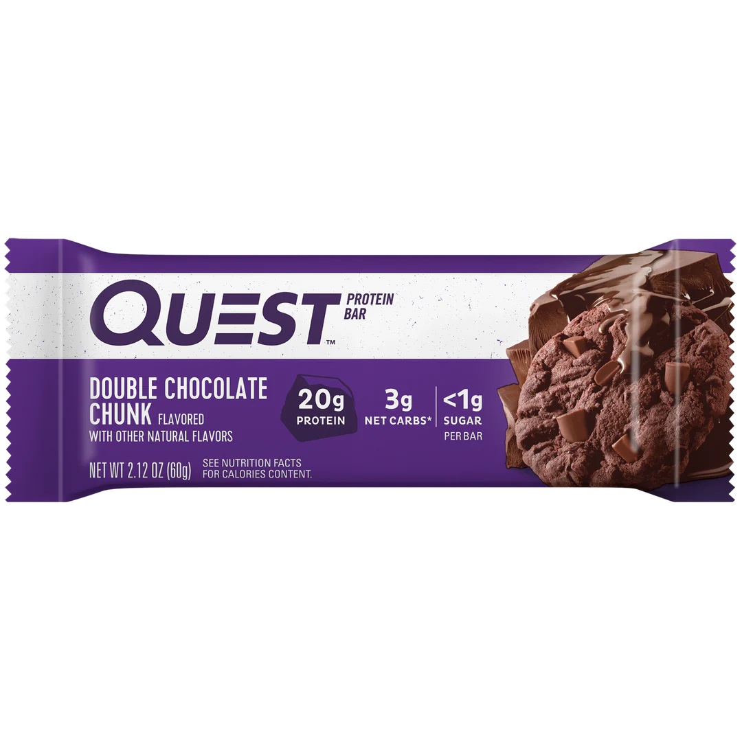 Quest Protein Bars 20 G 12 Pcs in Box - Double Chocolate Chunk Best Price in Abu Dhabi