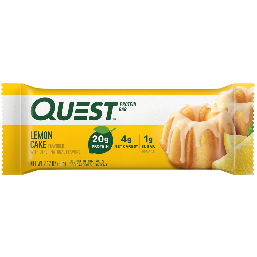 Quest Protein Bars 20 G 12 Pcs in Box - Lemon Cake Best Price in Abu Dhabi