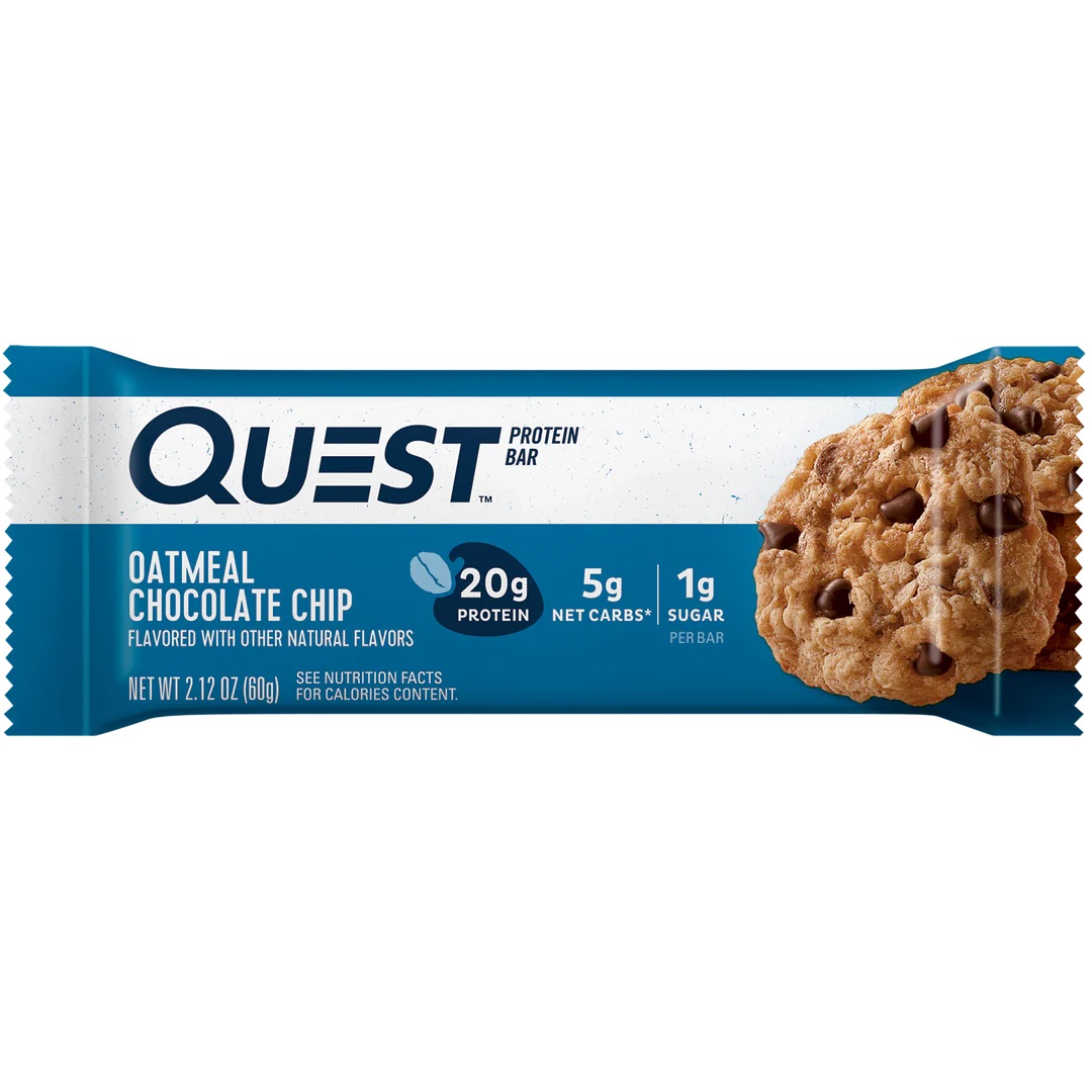 Buy Quest Protein Bars 21 G 12 Pcs In Box - Oatmeal Chocolate Chip In 