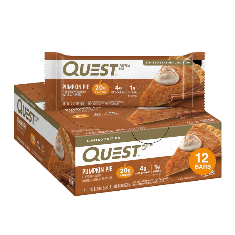 Quest Protein Bars 20 G 12 Pcs in Box - Pumpkin Pie