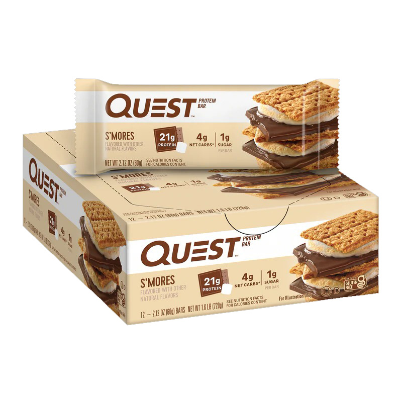 Quest Protein Bars 21 G 12 Pcs in Box - Smores