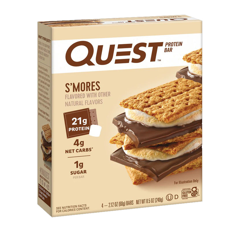 Quest Protein Bars 60 G 12 Pcs in Box - Smores Best Price in Dubai