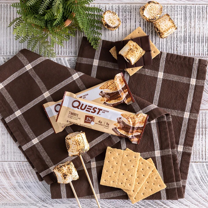 Quest Protein Bars 60 G 12 Pcs in Box - Smores Best Price in Sharjah