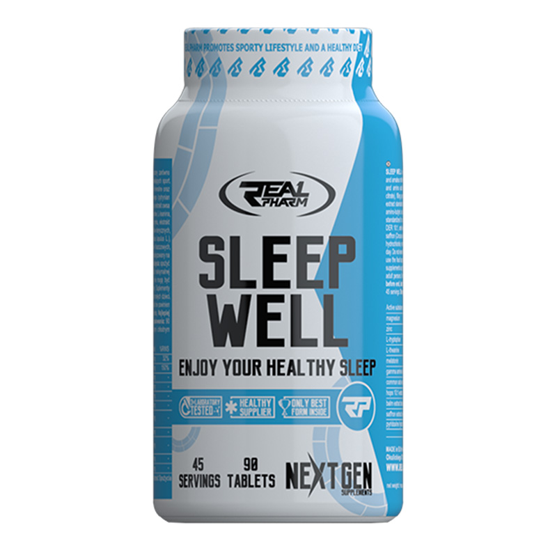 REAL Pharm Nutrition Sleep Well (Sleep Aid) 90 Tabs Best Price in UAE