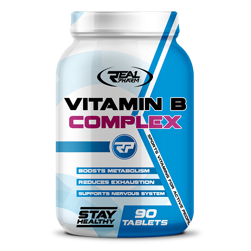 REAL Pharm Nutrition Vitamin B Complex 90 Tabs Best Price in UAE