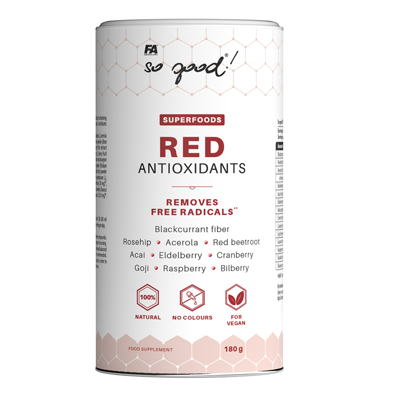 FA Nutrition Super Foods Red Antioxidants 180g - Blackcurrent Fiber