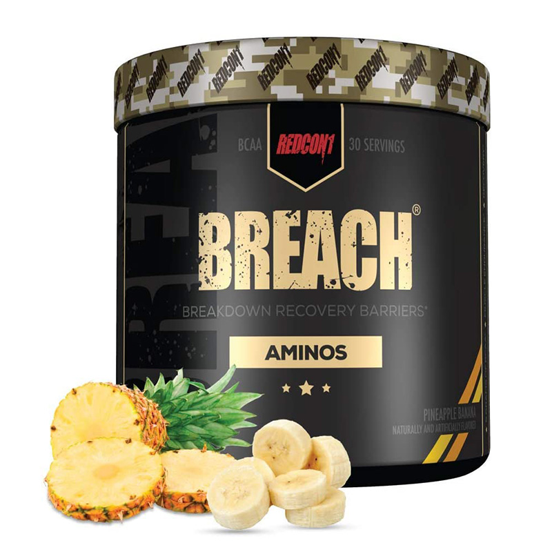 Redcon1 Breach Aminos Pineapple Banana 30 Servings