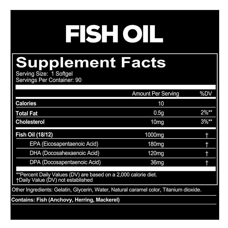 Redcon1 Fish Oil 1500mg 90 Softgels Best Price in Dubai